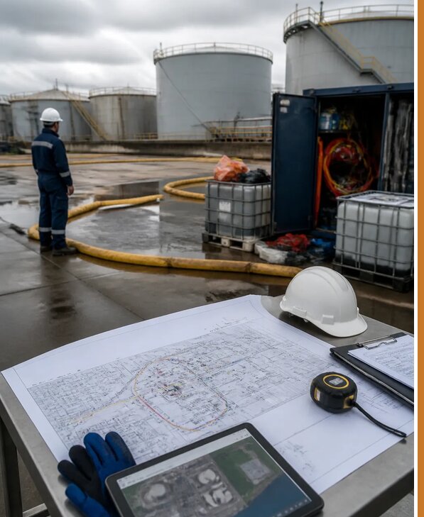 Разработка плана ликвидации разливов нефти в Севастополе