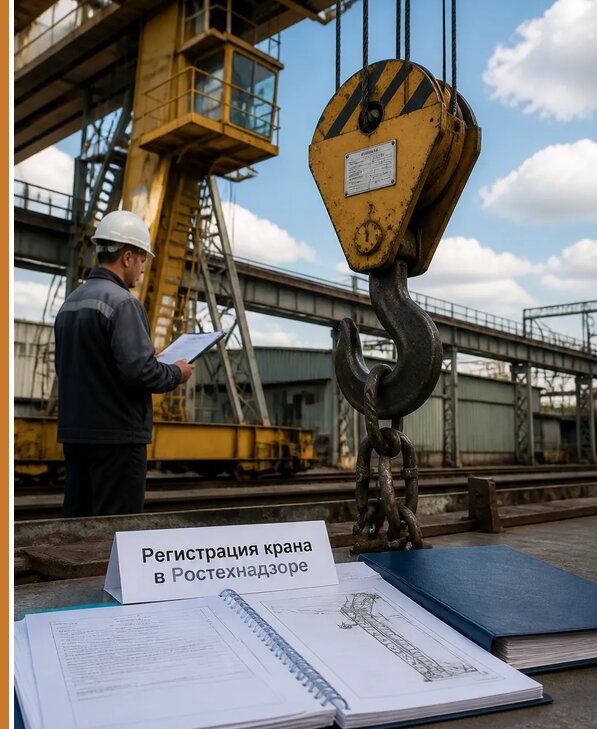 Регистрация крана в Ростехнадзоре в Севастополе от 15482 р. | Авеста ОТиПБ